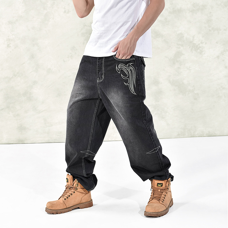 Title 2, Hip-hop trend fat guy skateboard pants. Comfort...