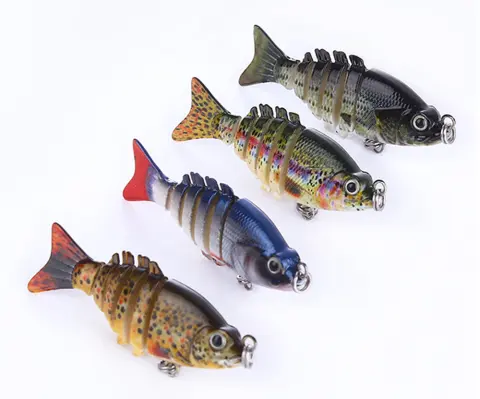 Small Knotty Bait Fake Fishing Gear Simulation