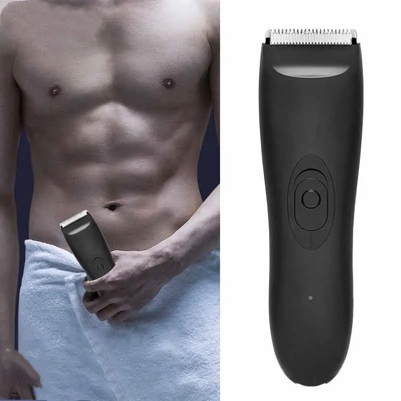 Men's Body Hair Trimmer Whole Waterproof Rechargeable