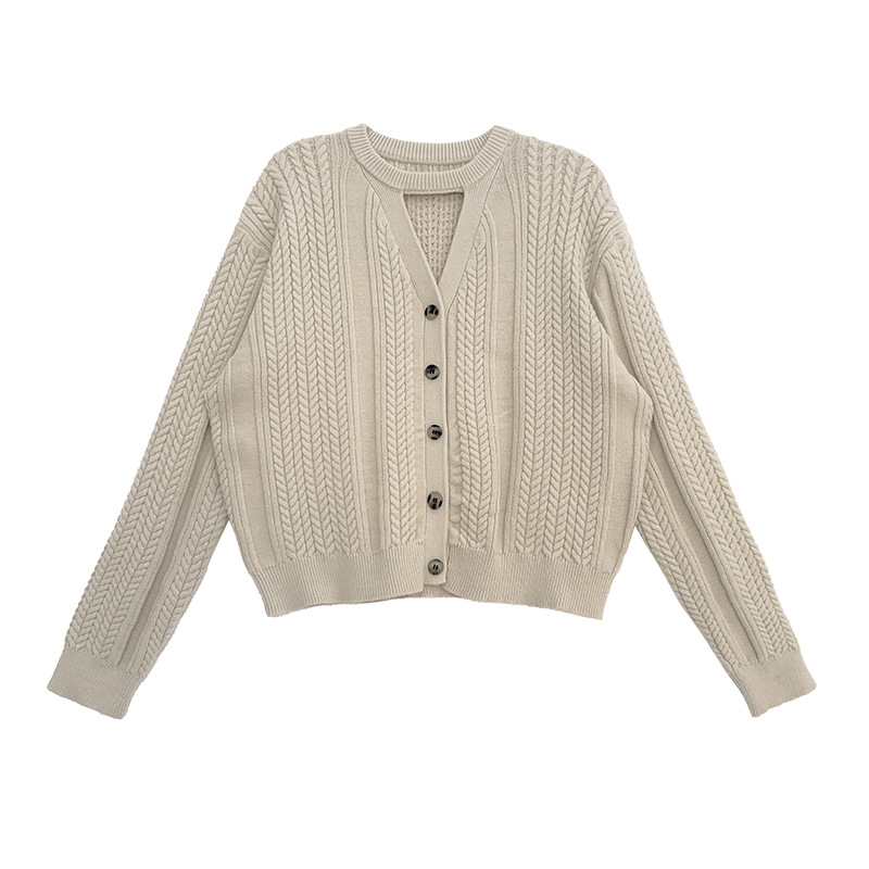 Title 2, Womens New Knitted Top Design Sense Sweater