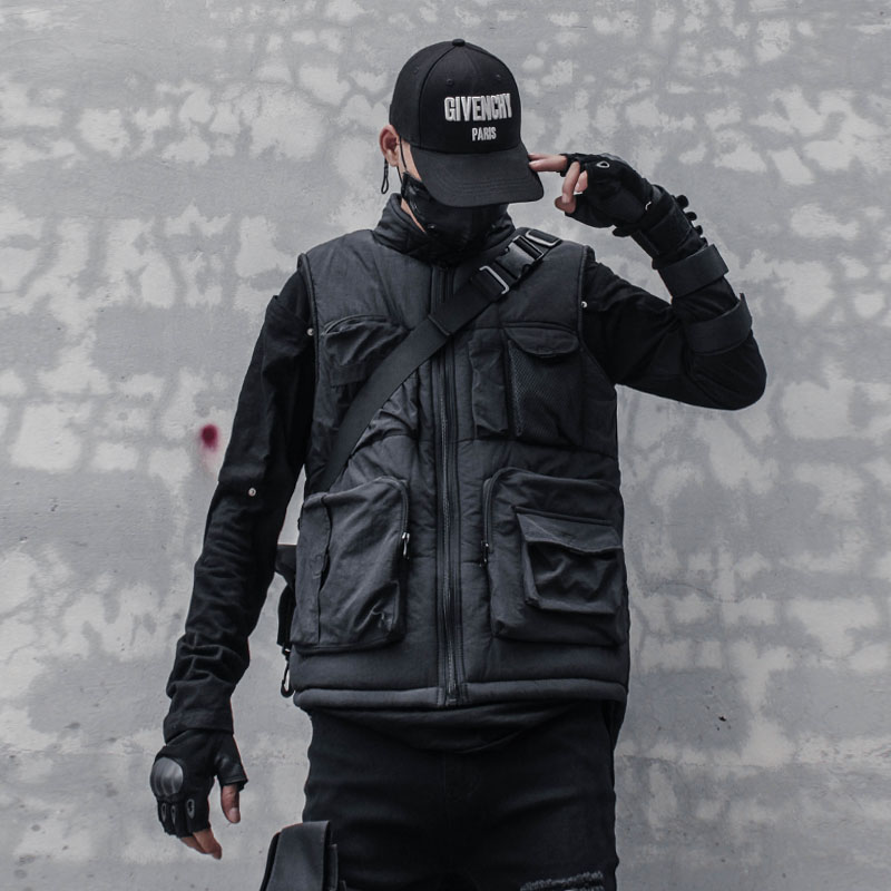 Men's Functional Work Clothes Multi-pocket Jacket