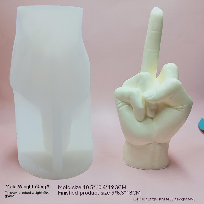Candle Mould Diy Aromatherapy Gypsum Epoxy Decoration Mold - 4