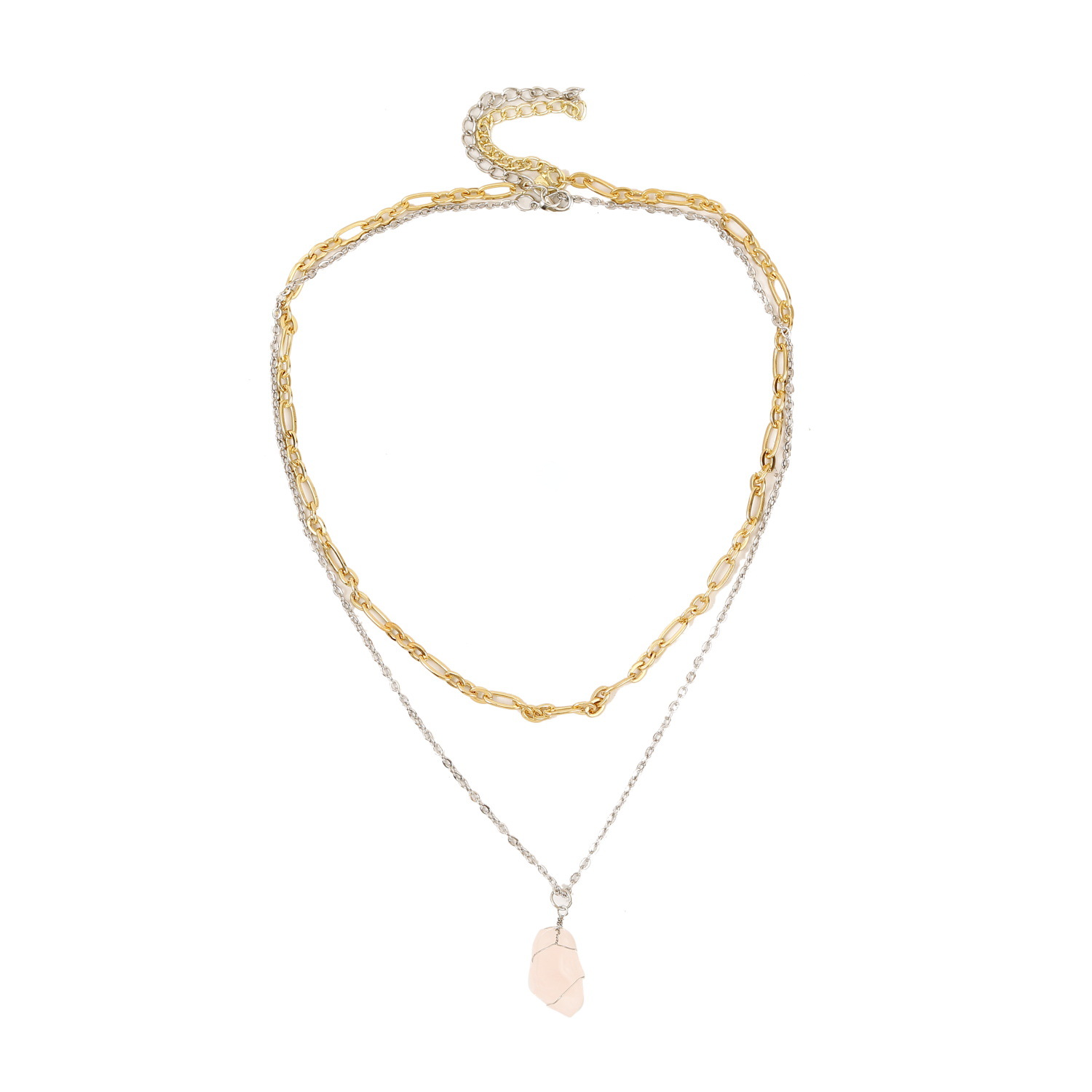 Double Love European And American Retro Necklace Women