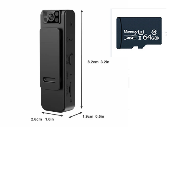 Portable Recording Magnetic Backclip L8 Camera - Image 4