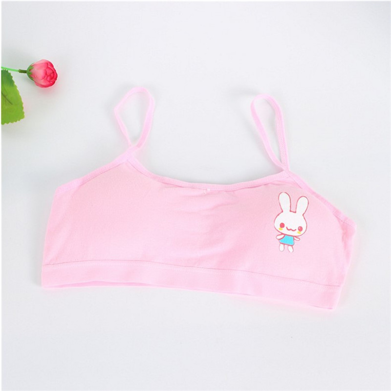 Title 6, Girl With Thin Straps Cartoon Bunny Vest