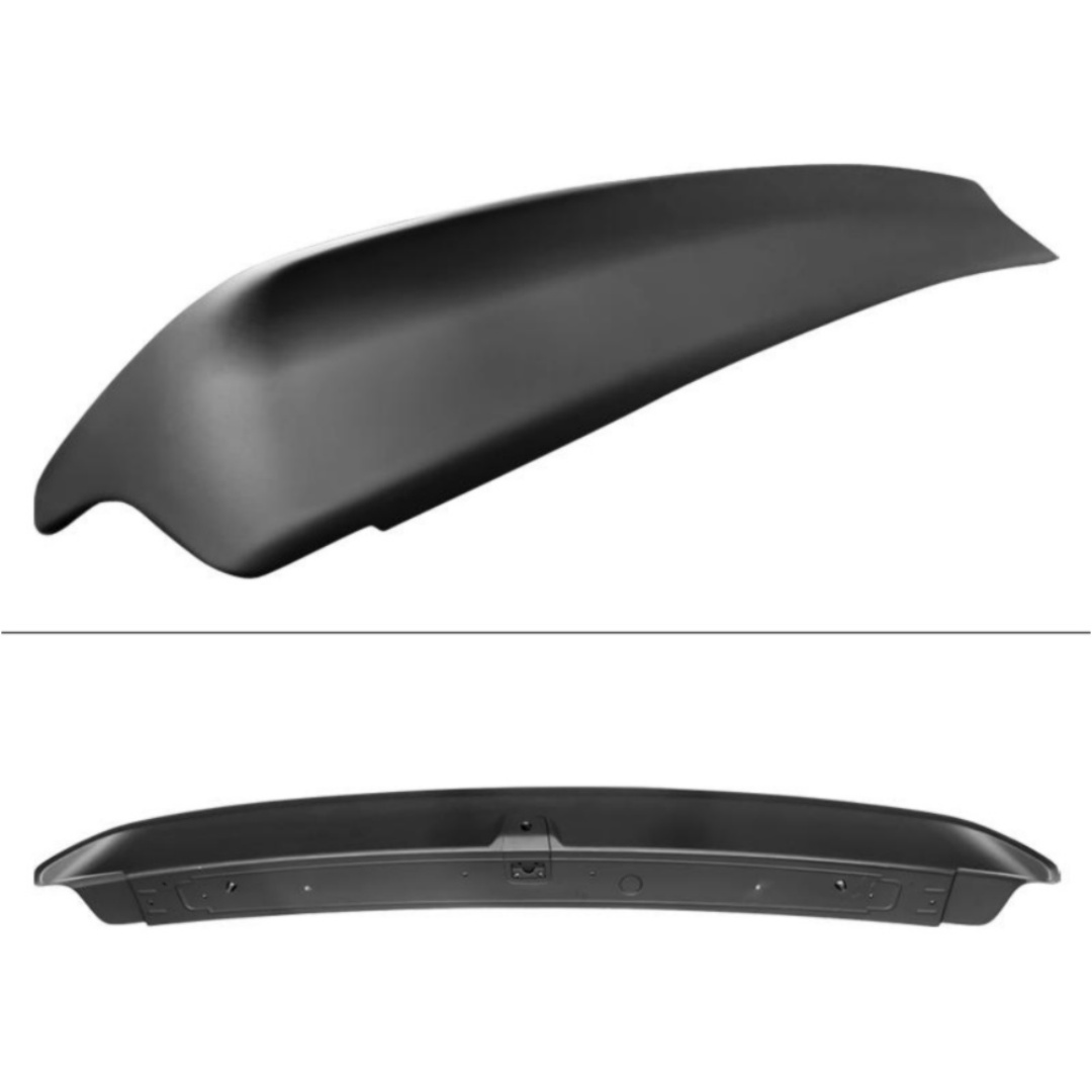 For 2008-22 Dodge Challenger Coupe Trunk Spoiler W-Camera Cover-Matte Black ABS thumbnail 5
