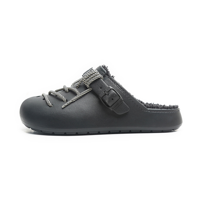 JF777 Cotton Shoes Black