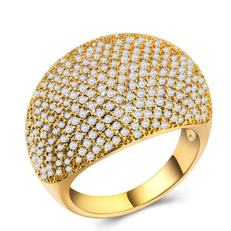 Cross-border Explosion Of Luxury Gypsophila Ring