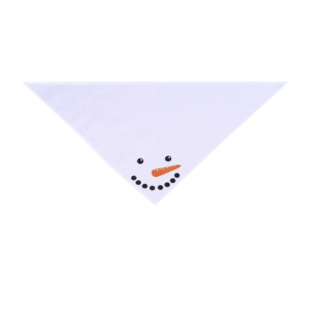 New Christmas Saliva Towel Dog Holiday Headscarf White - Shop at LoveMi
