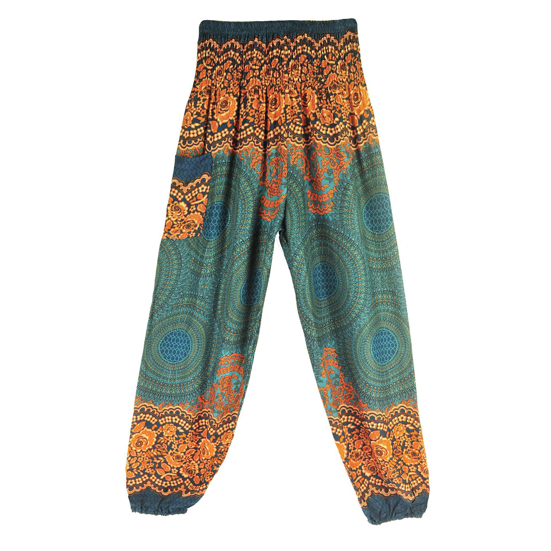 Title 5, Pantalon bouffant de yoga bohème thaïlandais po...