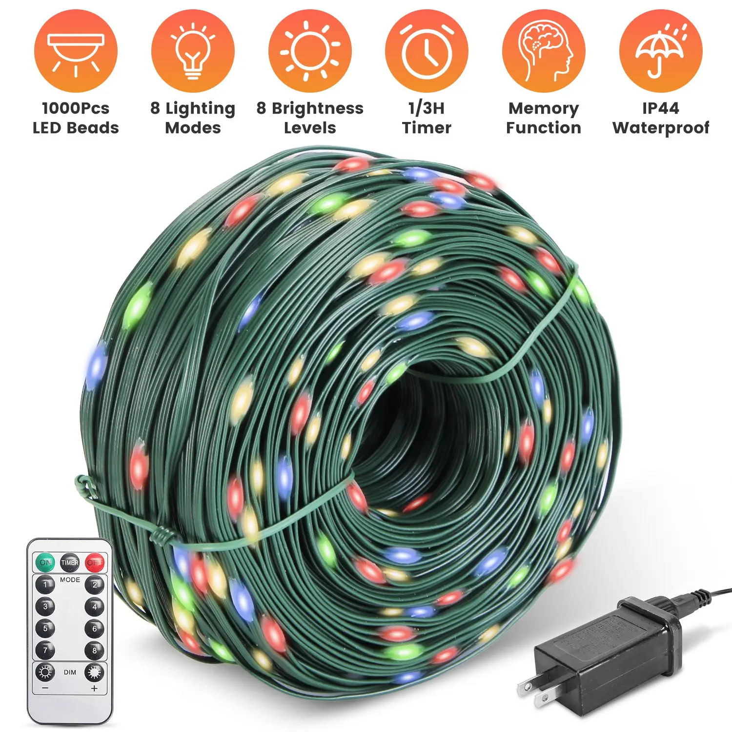 330FT String Lights Outdoor Christmas