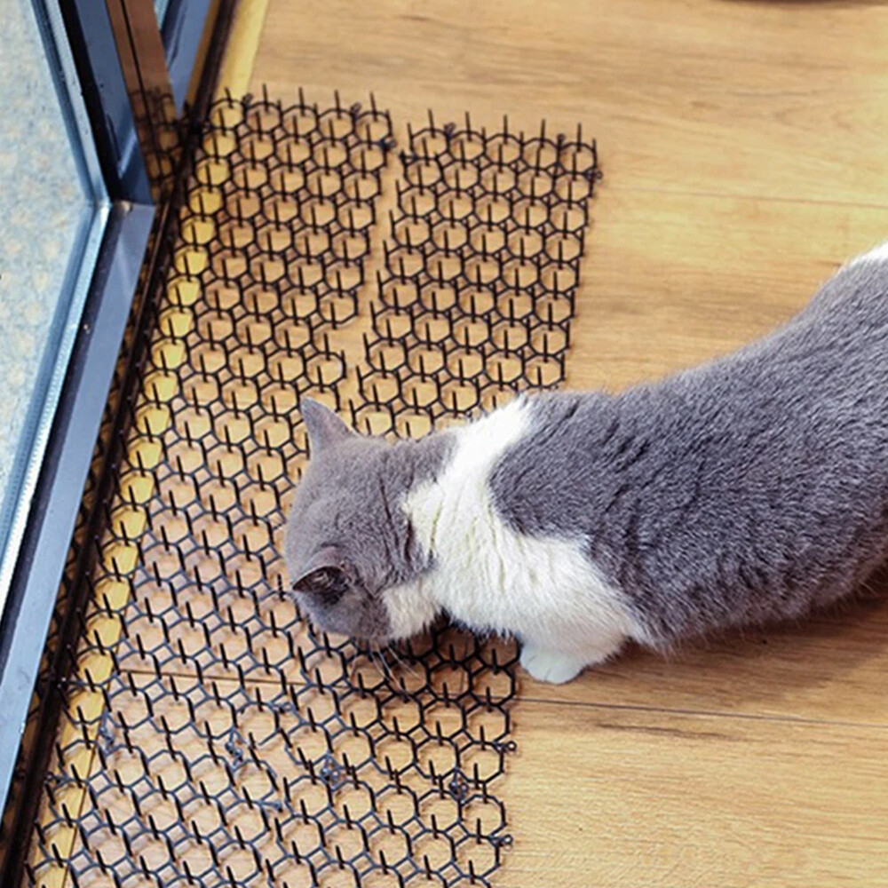 6x Cat Scat Mat Spike Anti-Cat Dog Pest Deterrent Repellent Animal Scarer Uk — foto 13