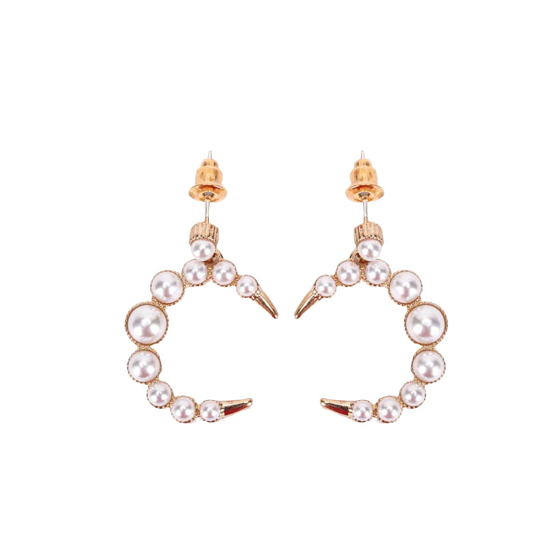 New Xingyue Pearl Earrings Silver Needle Simple