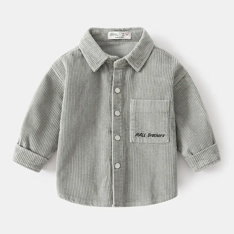 Boys' Cotton Long Sleeved Shirt