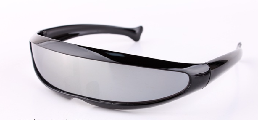 Title 5, X Men Fish Shaped Laser Glasses Mercury Lens