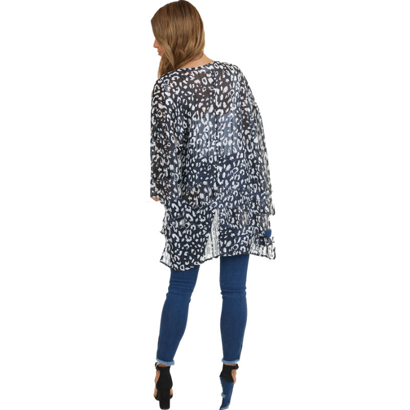 Women's Floral Kimono Lazy Loose Half Sleeves