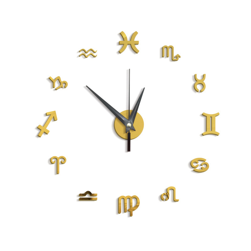 Acrylic Mirror Wall Clock, picture 5 of 6