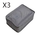 Gray 3Pcs