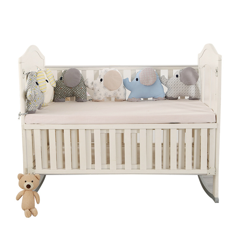 Title 5, Cartoon Cotton Elephant Bed Fence