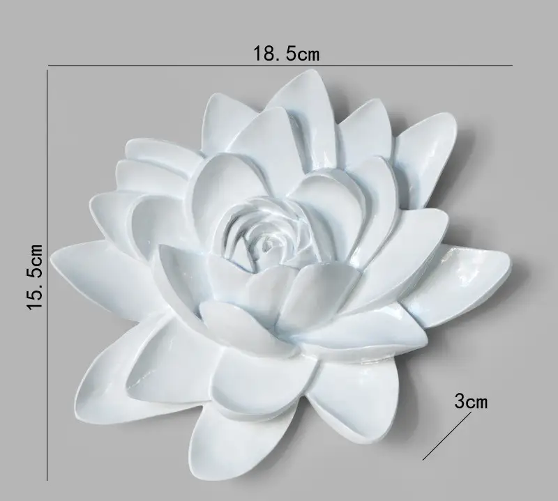 Hree-dimensional Flower Lotus And Goldfish Decoration Wall Hanging