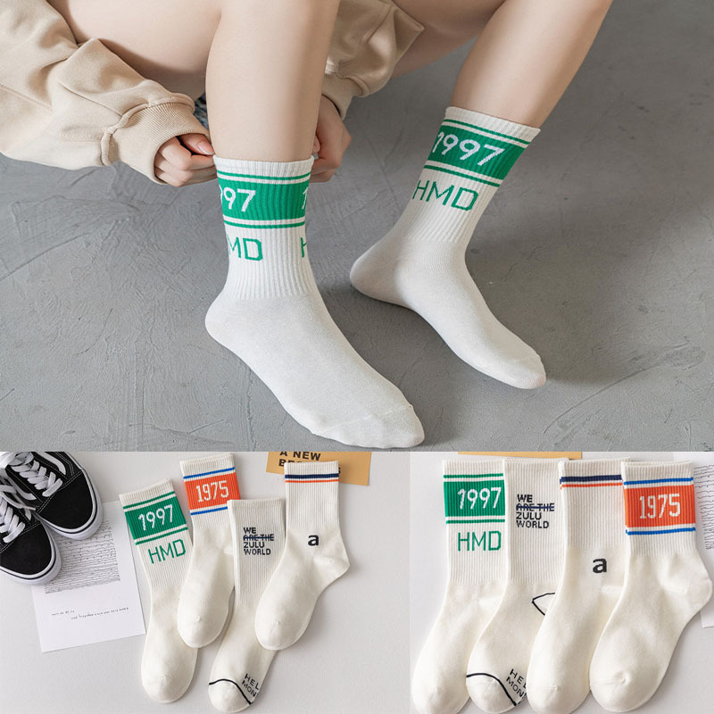 Net Red American Baseball Style Trendy Socks