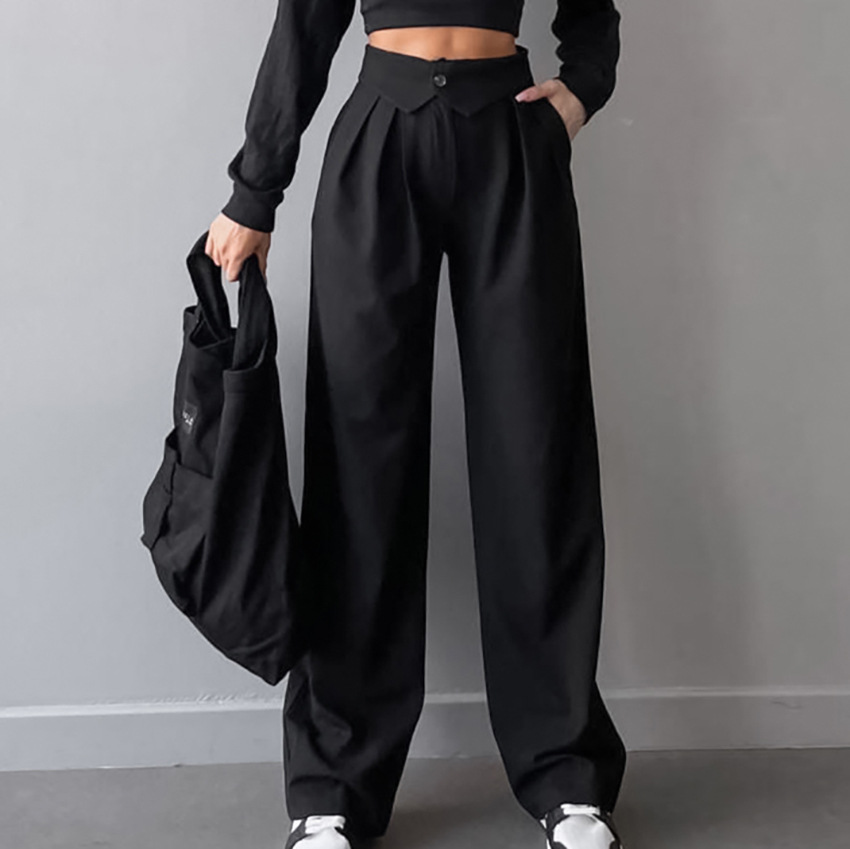 Title 5, Pantalon Casual Femme Taille Haute Amincissant,...