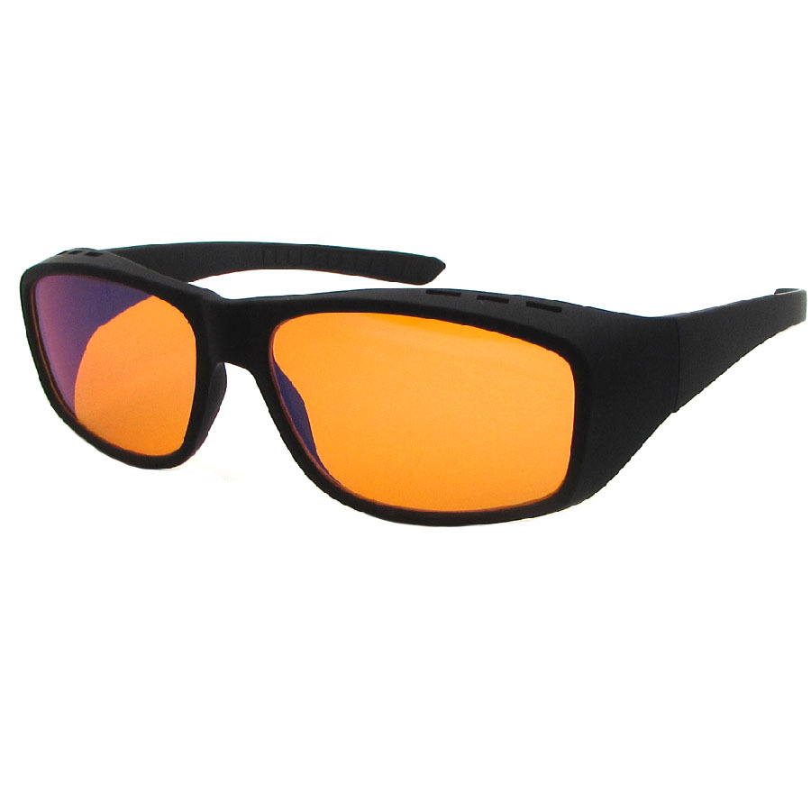 Black frame orange