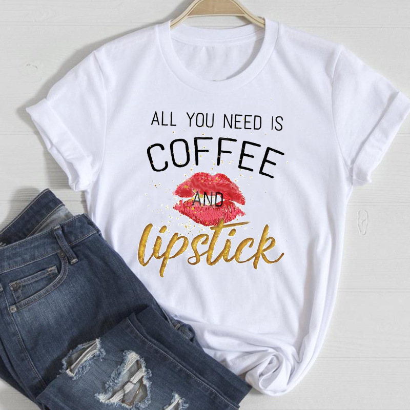 Title 4, Printed Casual Short-sleeved Top T-shirt