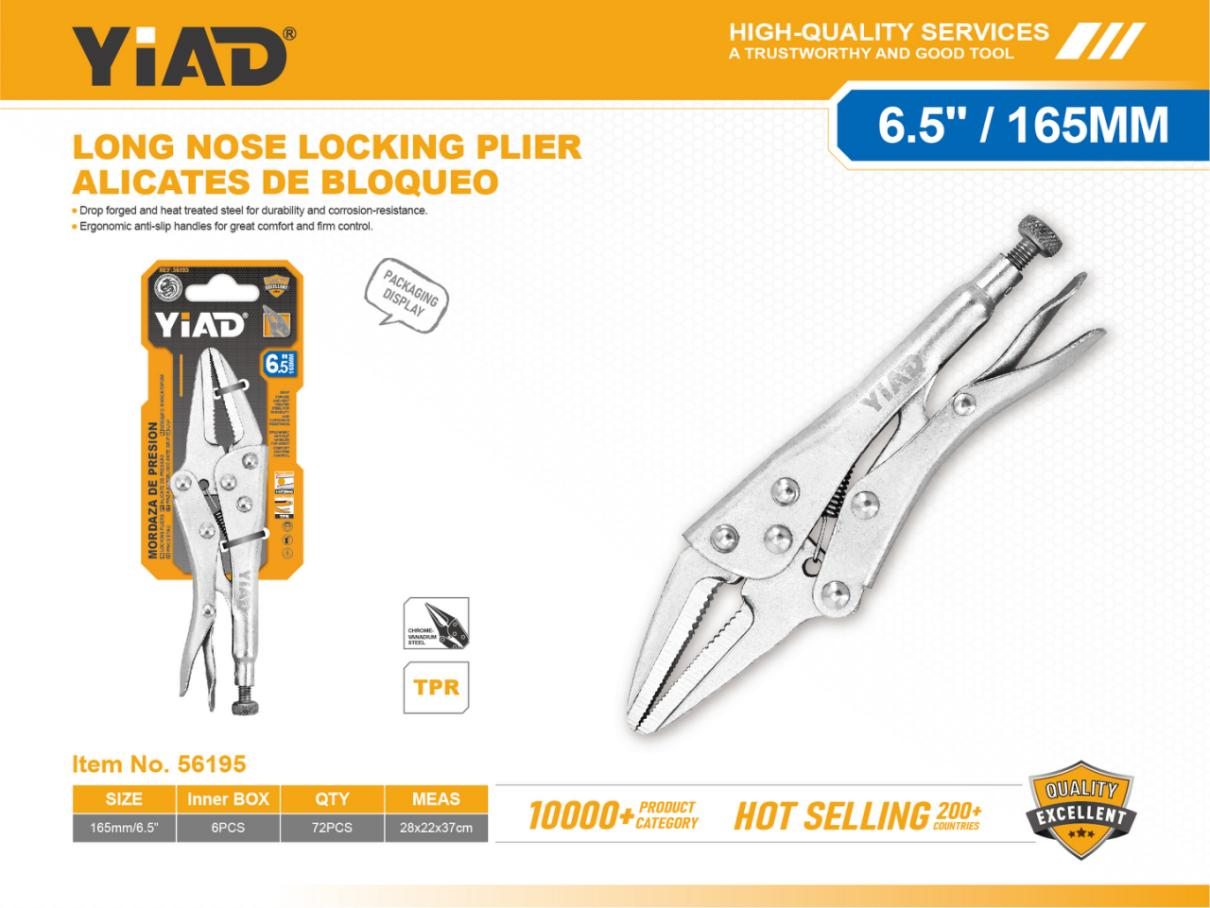 6.5-inch 165MM Pointed Pliers With Smooth Handle, Only Supports Self-pickup, Please Note That Free Shipping Is For Anti-bidding Price