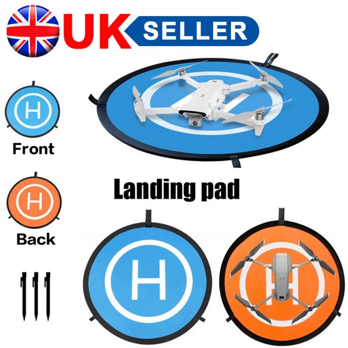 55CM Helicopter Landing Pad RC Drone Mat Helipad Unmanned Aerial — image 7