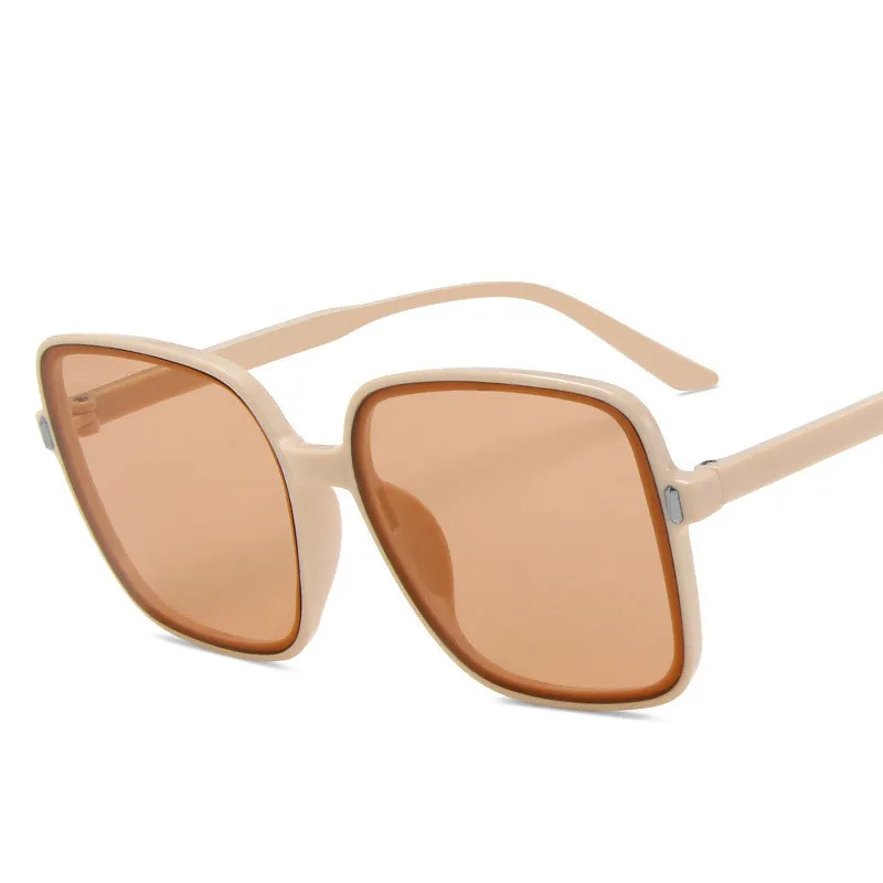 Sunglasses Big Square Sunglasses Rice Nail Sunglasses – image 5