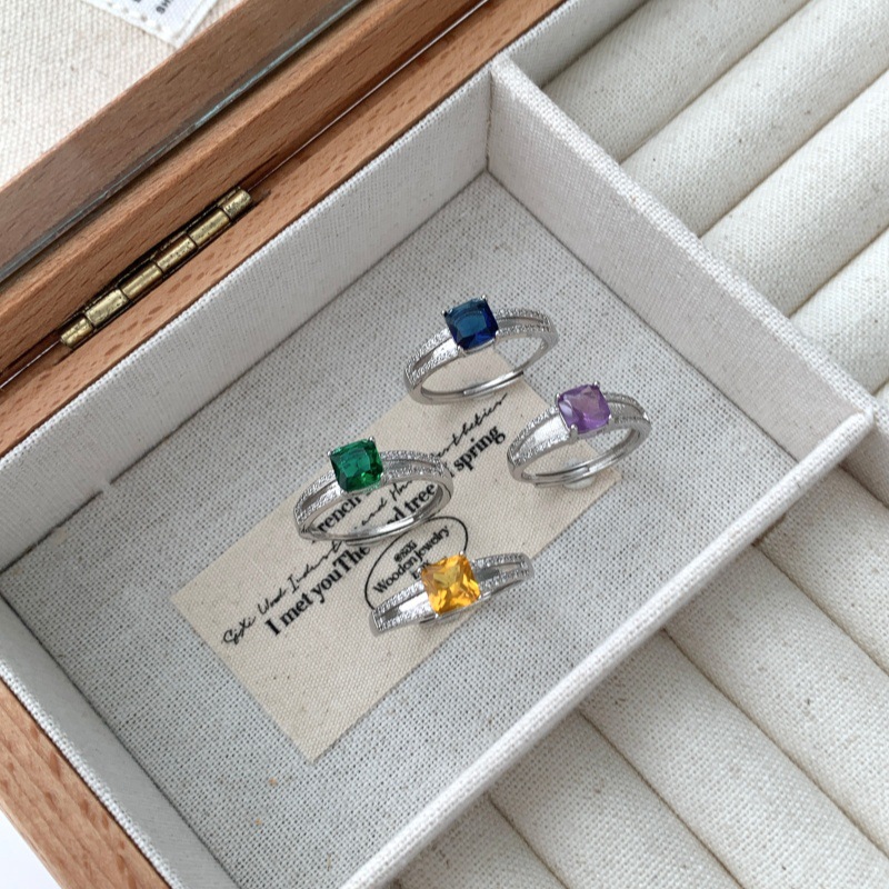 Bague en Gemmes Multicolores — Élégance et Charme - image 2