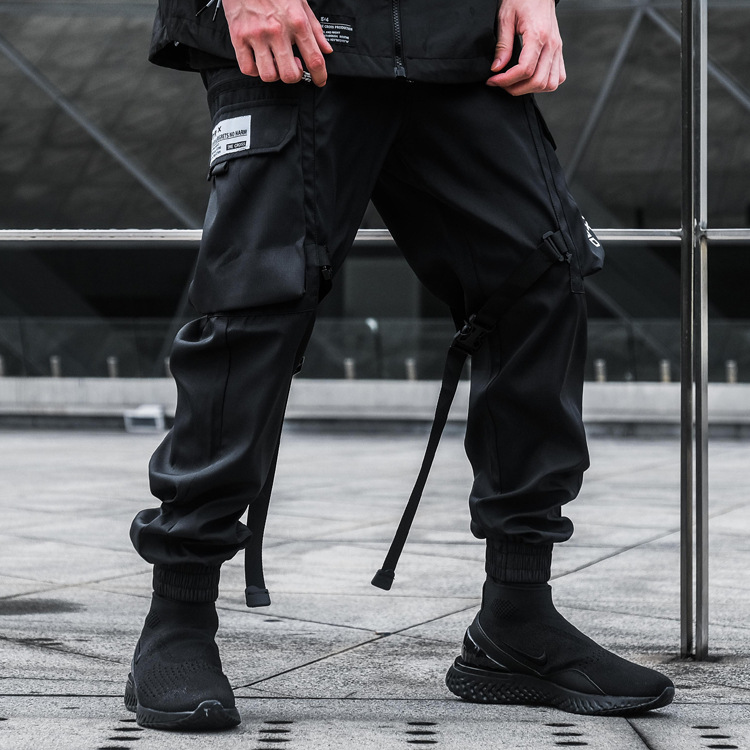 Functional Tooling Multi-pocket Composite Fabric Paratrooper Pants
