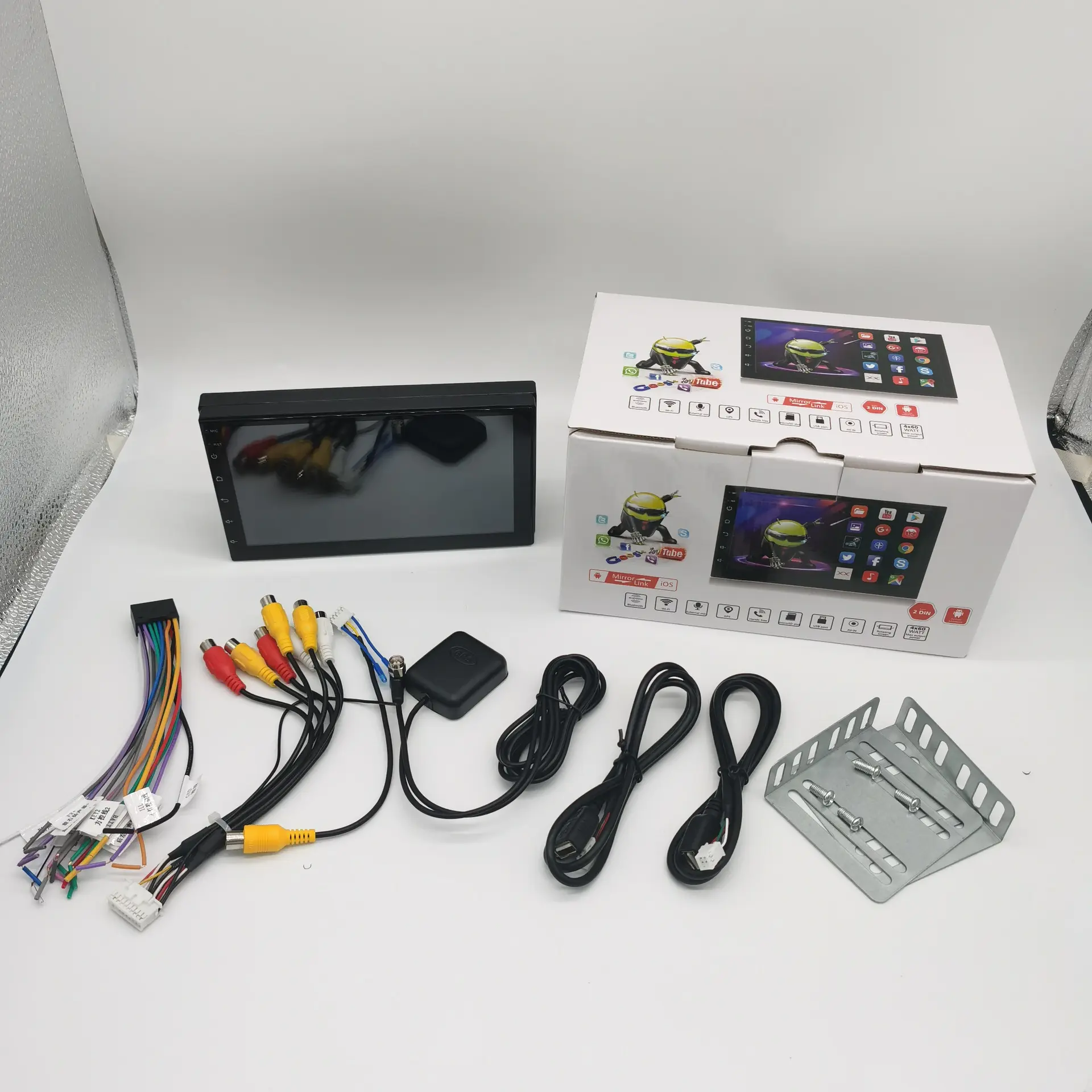 Central Control Navigation Screen Bluetooth Radio Integrated