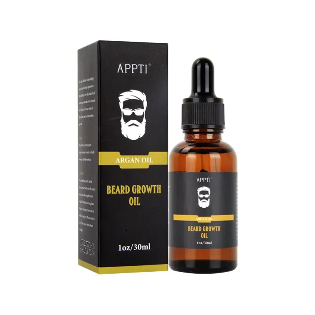 Men's Beard Growth Oil Forrest Gump Treatment 30Ml Appti Beard Growth Oil - Shop at LoveMi