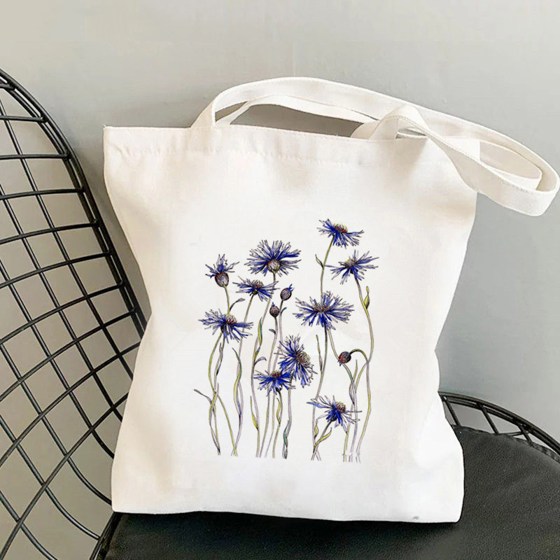 Printed Canvas Personalized One Shoulder Women's Fashionable Handbag