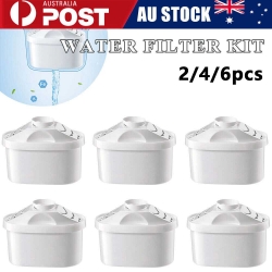 3.5L Water Filter Jug Bench Top Purifier Jug- 5 MAXTRA-  Filter Refill Cartridge--4 Pcs