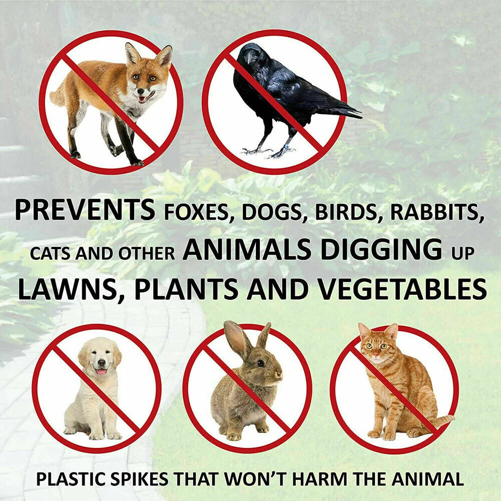 6x Cat Scat Mat Spike Anti-Cat Dog Pest Deterrent Repellent Animal Scarer Uk — foto 15