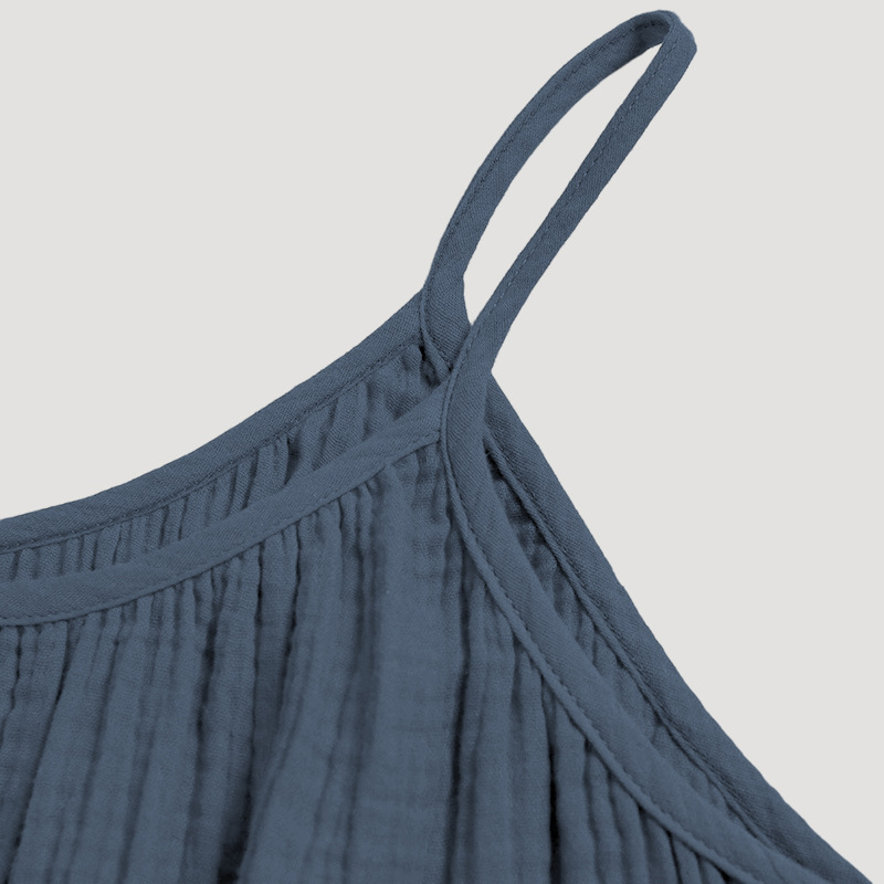Backless Gauze Sleeveless Dress, picture 5 of 9