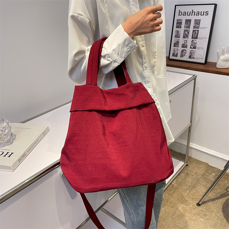 Student Class One Shoulder Messenger Canvas Bag
