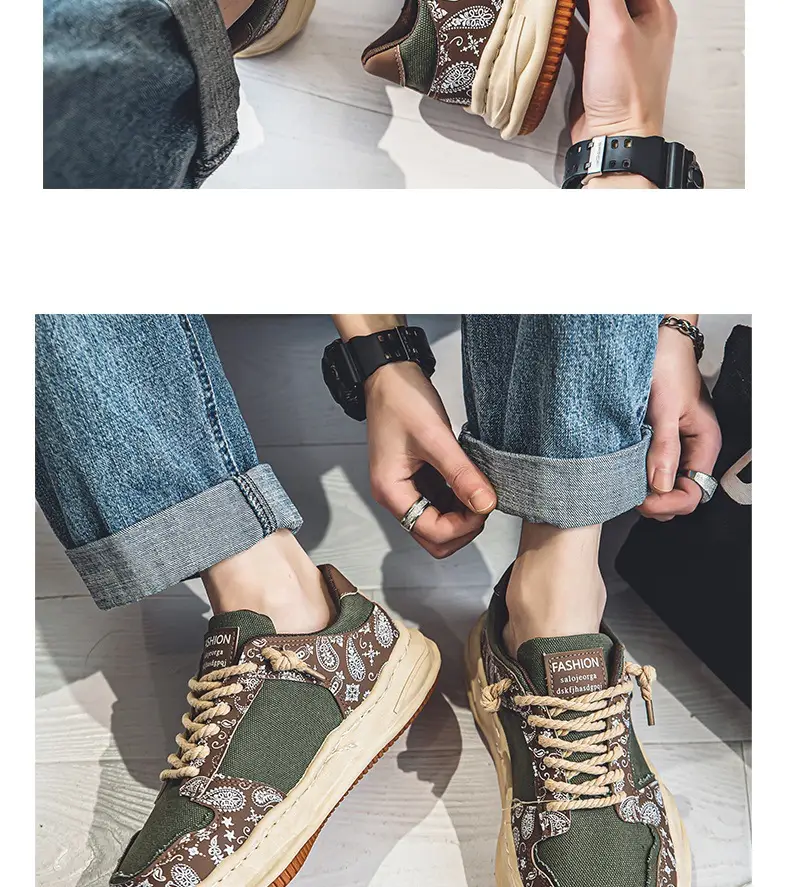 New Summer Breathable Trendy Sports Platform Lightweight Casual Sneakers