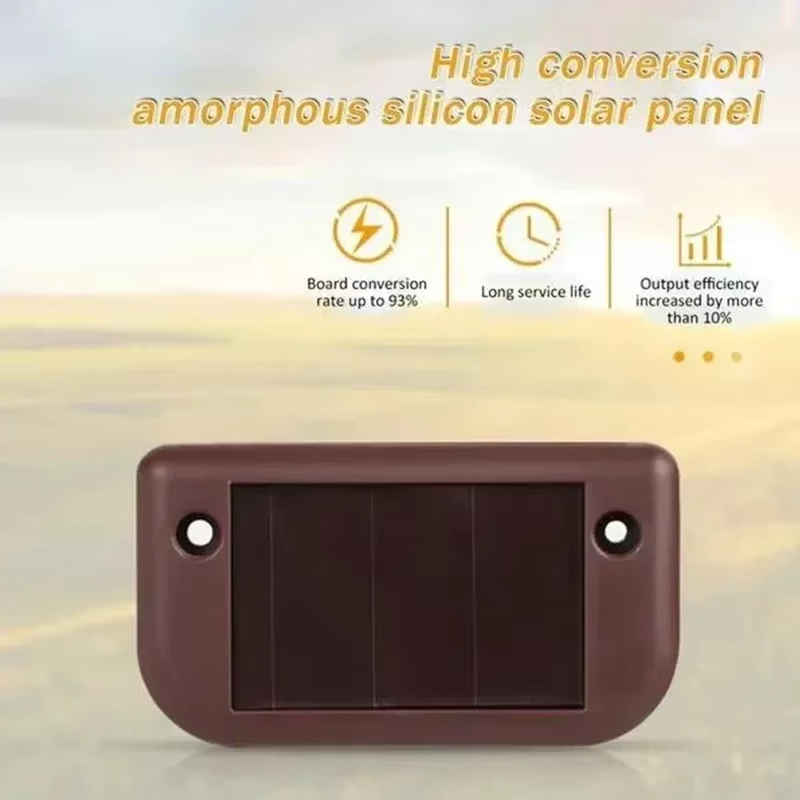 4 Solar LED Bright Deck Lights Outdoor Garden Patio Railing Decks Path Lighting Outdoor Garden Light Deck Lamp Solar Stairs Light — foto 3