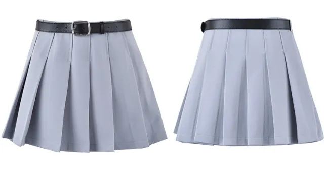 Small Fashion College Pleated Skirt Half Skirt - Shop at LoveMi