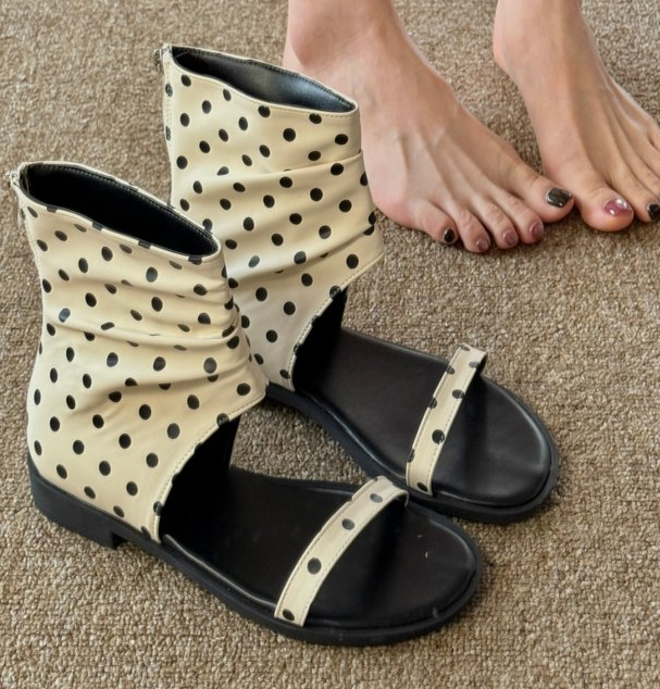 Open Toe Sandal Boots, picture 3 of 5