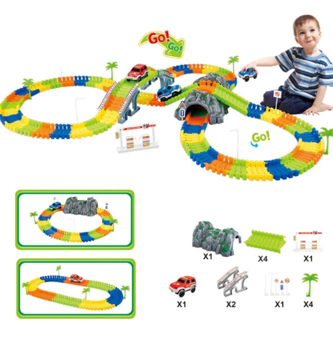 238electric track 192PCS