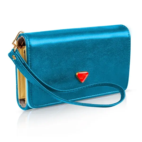Women Wristlet Wallet PU Leather Lady Purse