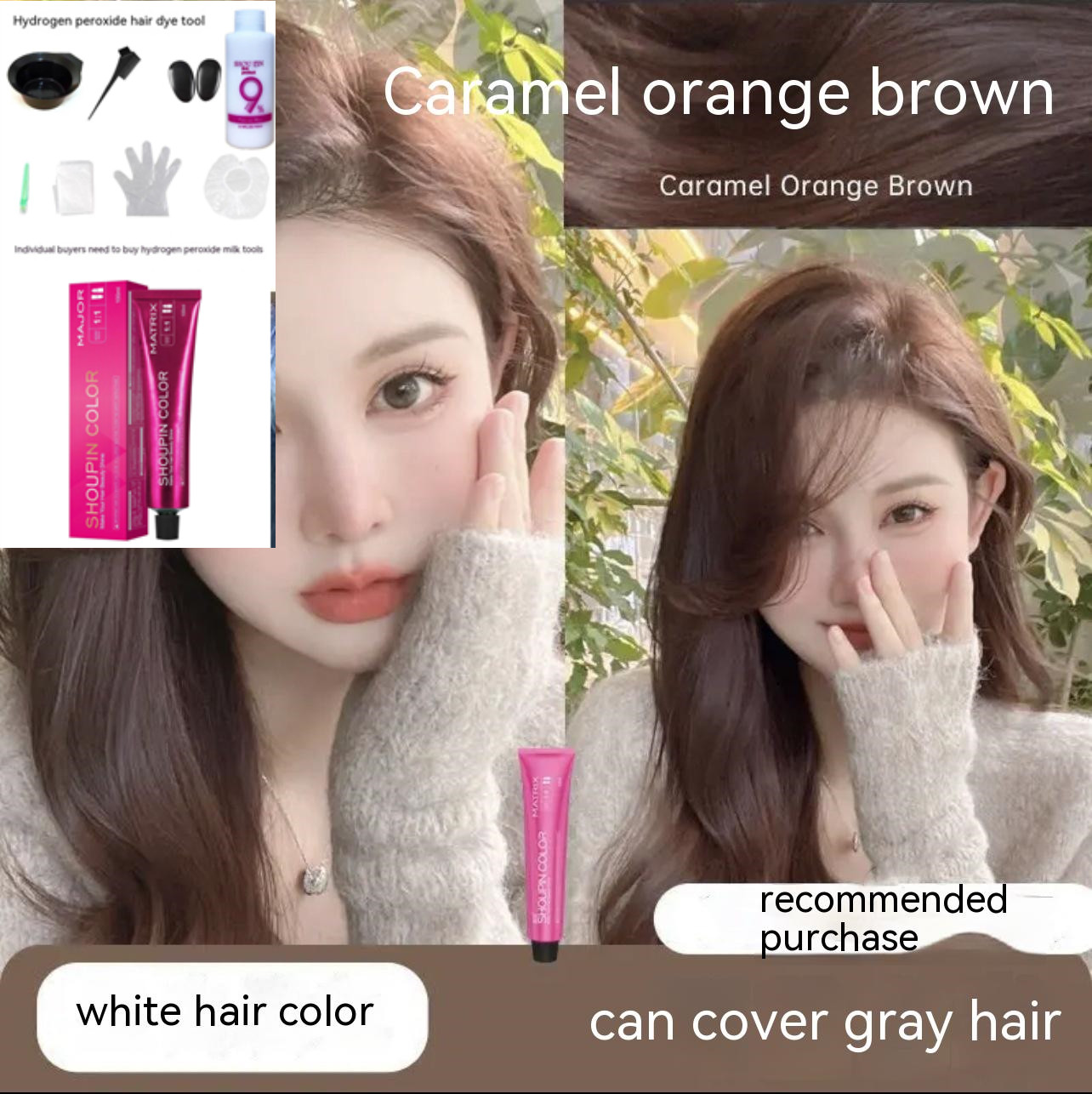 C5ro43 Caramel Orange Brown