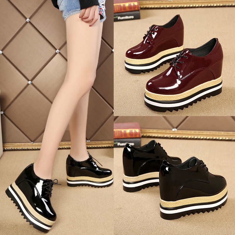 Fashion Women's Solid Color Casual Platform Shoes