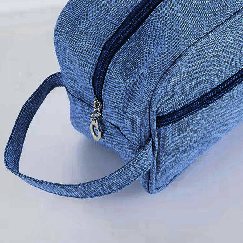 Hanging Travel Wash Toiletry Bag,Black Waterproof Shaving Shower Gym Bag