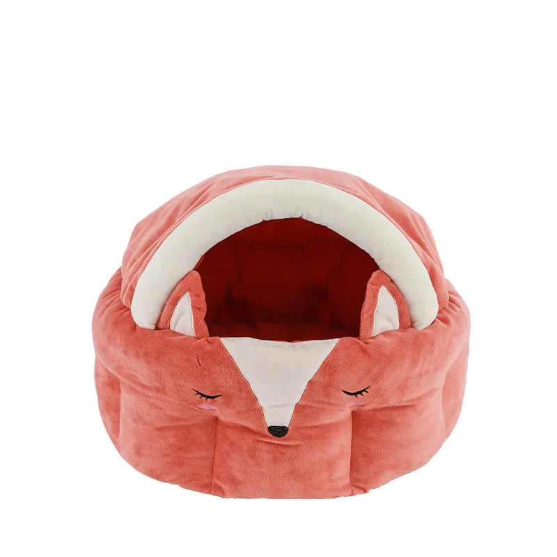 Removable And Washable Pet Nest With Funny Cat Ball - Sleeping Bag Cat Litter